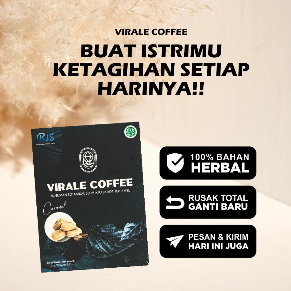 Kopi Penambah Stamina Dan Pembesar Mr P VIRALE COFFEE Obat Kuat Pria Tahan Lama Original BPOM