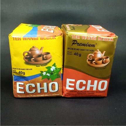 Teh Wangi bubuk Echo Kuning / Gold ( Premium ) - 40gr