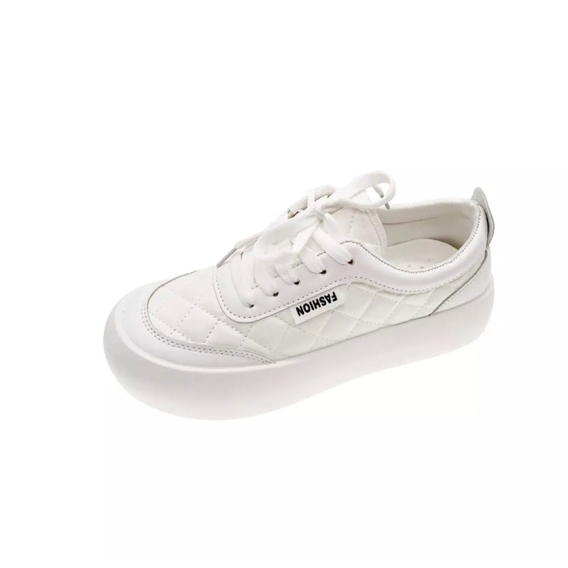 Sepatu Sneakers  Wanita Casual korea model terbaru Sepatu tali Sepatu putih sepatu hitam sepatu Spor