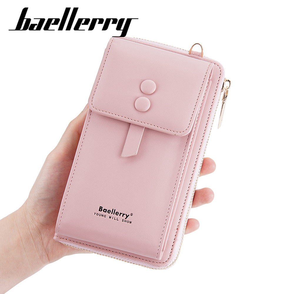 BAELLERRY N8691 Tas Selempang Wanita Tas Handphone Bahan Kulit PU Leather Premium WATCHKITE WKOS