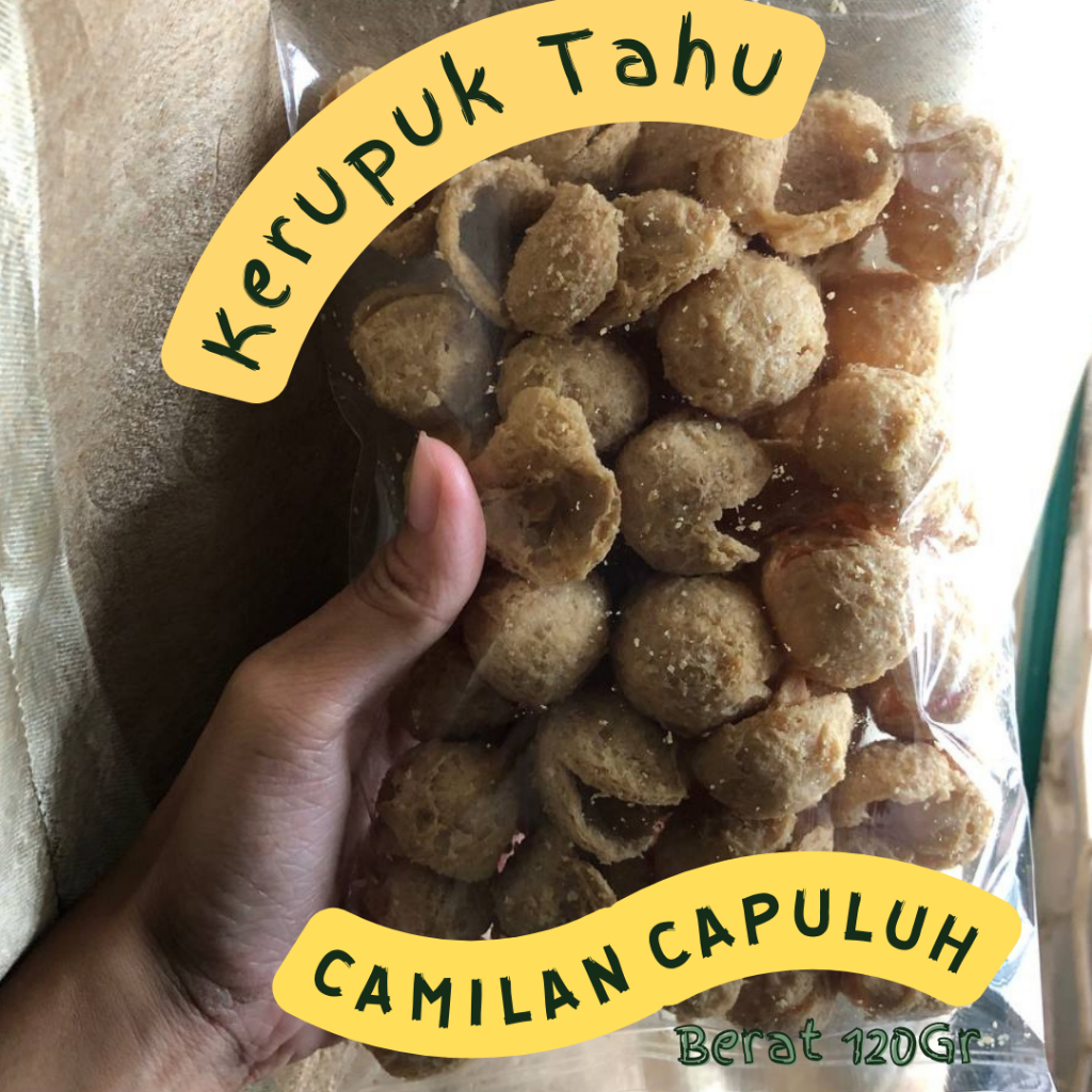 

Camilan Capuluh - Snack Ringan Kerupuk Tahu Banjarnegara 120 Gr