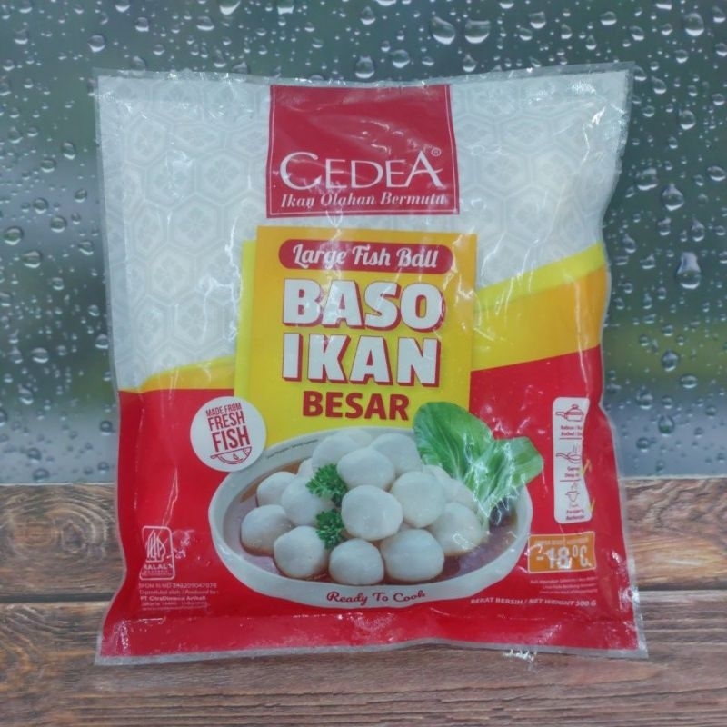 

CEDEA BASO IKAN BESAR 500GRAM