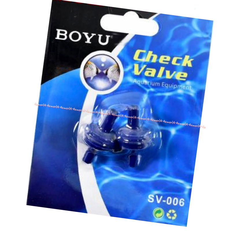Boyu Check Valve Sv-006 Alat Aquarium Untuk Di Selang Aerator Mengatur Besar Kecil  Flow Udara Mengalir Di Akuarium Ikan Boyyu