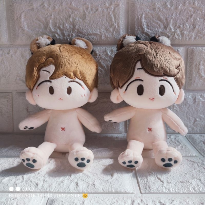 BJYX Tiger CP  doll karorili 20cm Wang Yibo Xiao Zhan Yizhan UNIQ XNINE BJYXSZD
