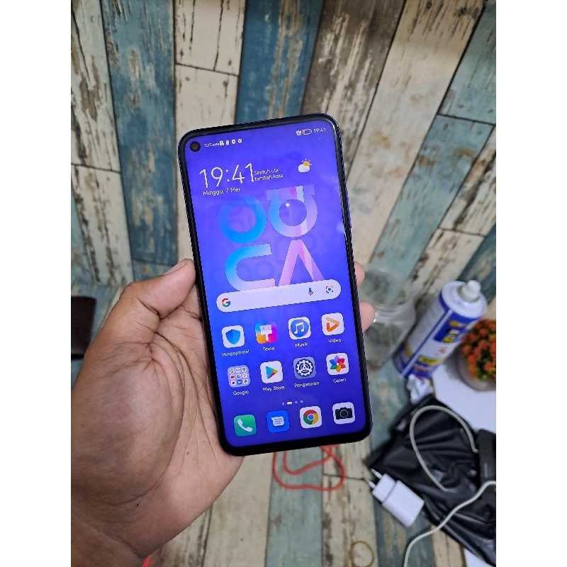 Handphone Hp Huawei Nova 5T 8/128 Second Seken Bekas Murah