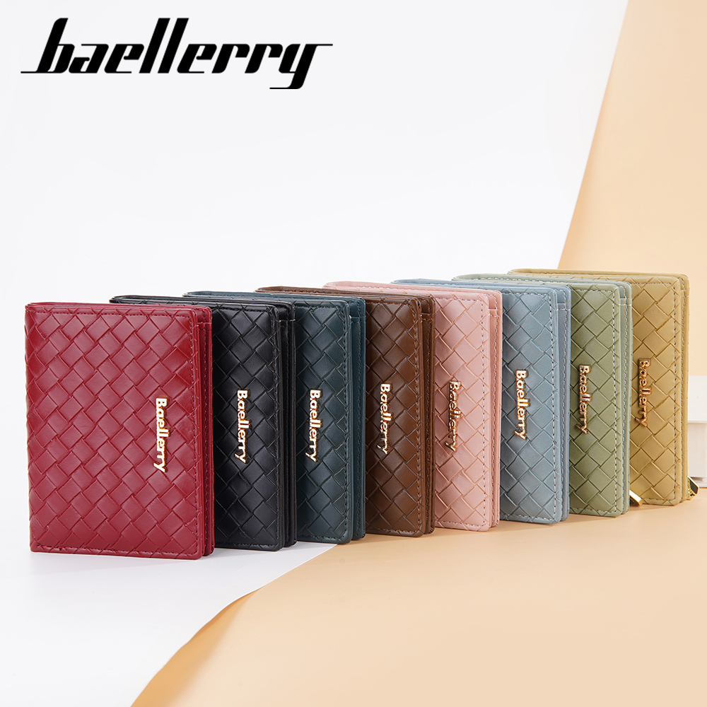 BAELLERRY NR096 Dompet Wanita Kecil Bahan Kulit PU Leather Premium WATCHKITE WKOS