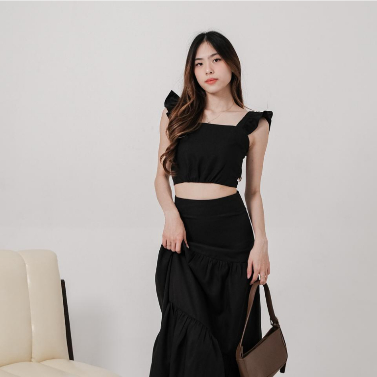 Ivy Crop Top - Ocha Wear Tube Top