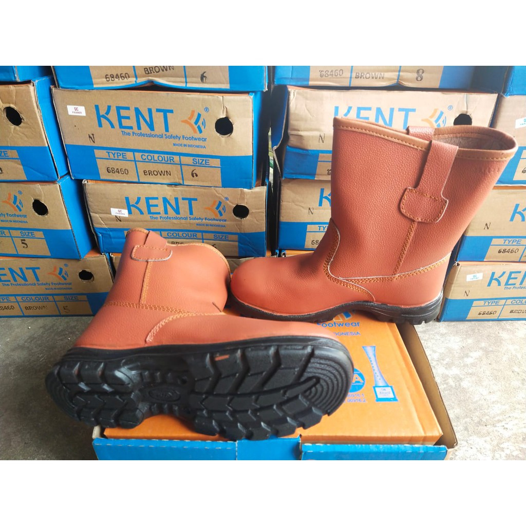 Sepatu Safety Kent Borneo / Sepatu Safety Boots Kent / Sepatu Safety Murah
