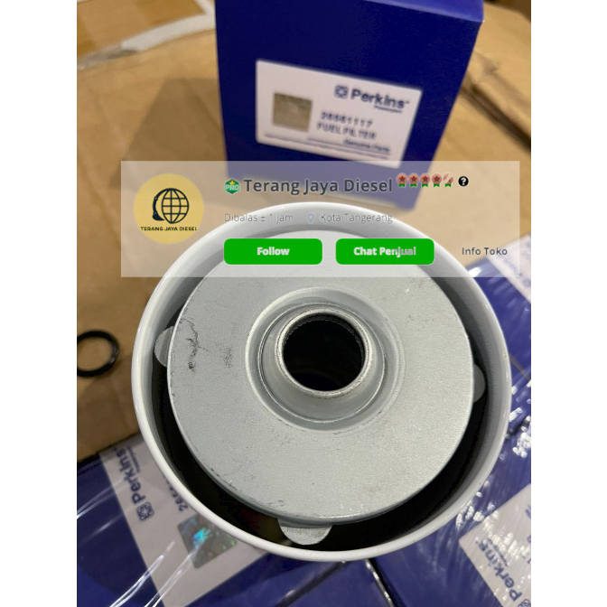 26561117 / 7111296 / 901202 fuel filter perkins