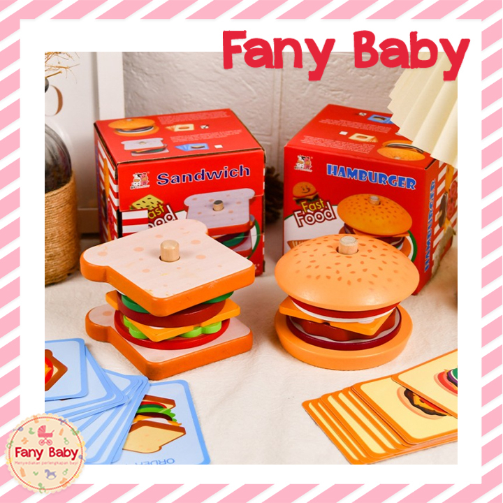 FAST FOOD PUZZLE (HAMBURGER / SANDWITCH) / FFP