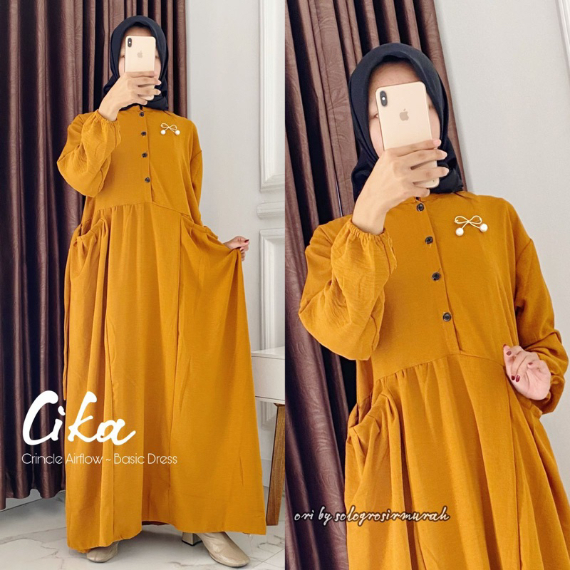GAMIS CIKA CRINCLE AIRFLOW LD 110CM