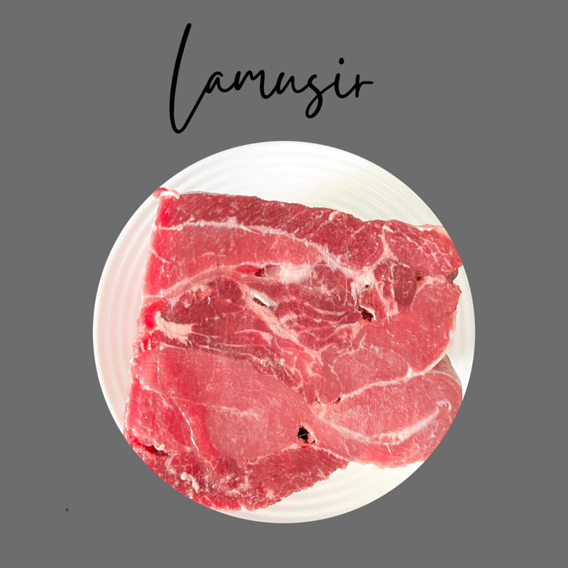 

Daging sapi lamusir/ cube roll