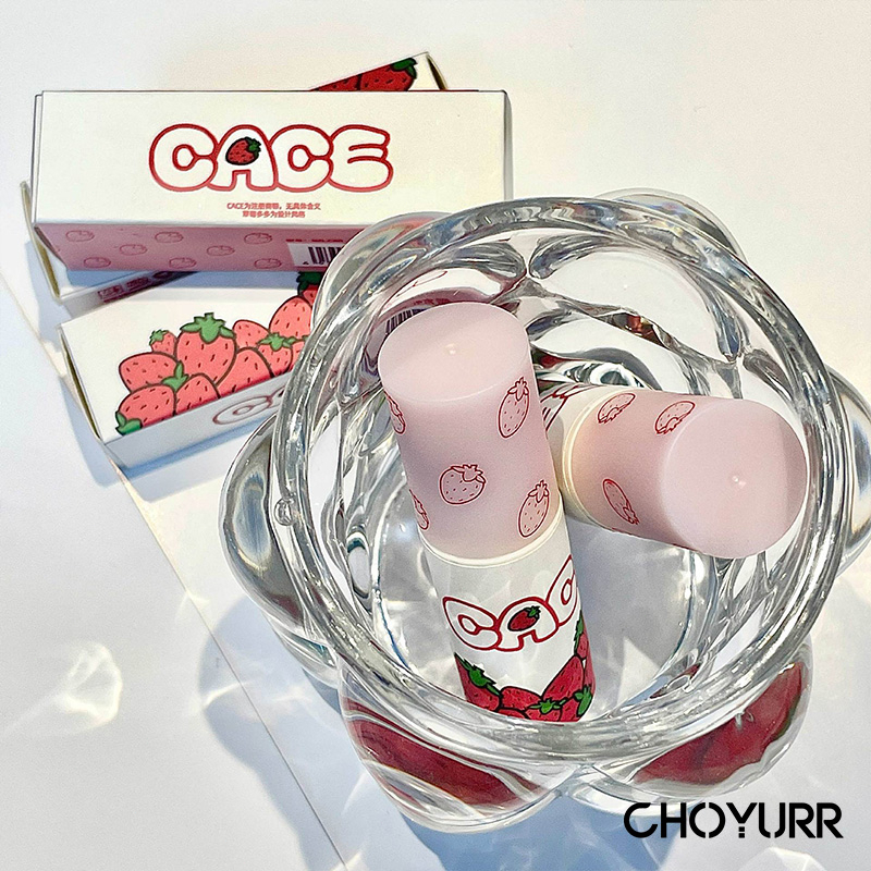 【COD】CACE Lip Clay Velvet Matte Strawberry Pink Lip Mud Mist Matte Lip Glaze Korea Tahan Lama-CH