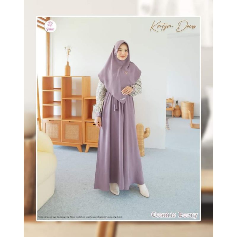 RESTOK KATYA DRESS BY FAUZ HIJAB