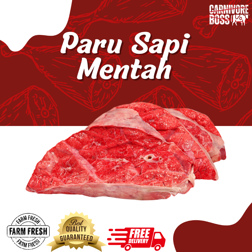 

PARU SAPI SUPER FRESH 1 KG / PARU SAPI SEGAR / PARU SEGAR / PARU SAPI / DAGING SAPI