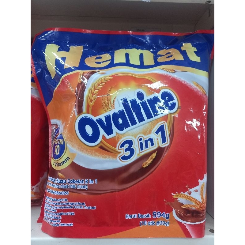 

Termurah!! Ovaltine 3 in 1 harga HEMAT!!! 594 gr