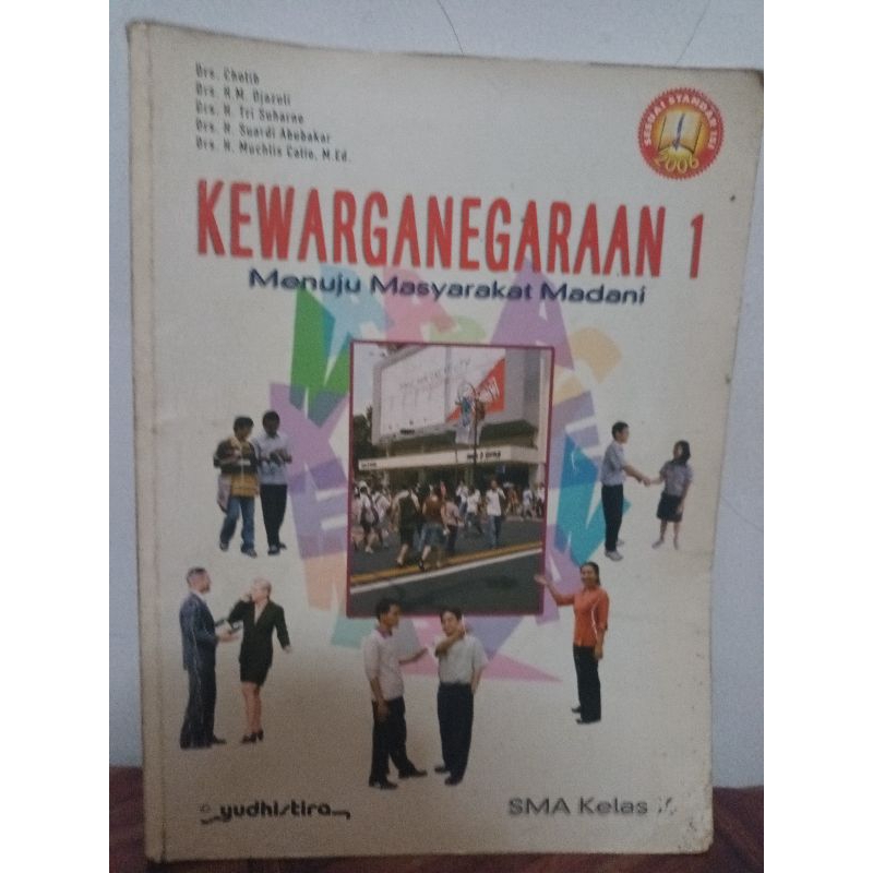 

Buku Kewarganergaraan untuk SMA (Preloved)