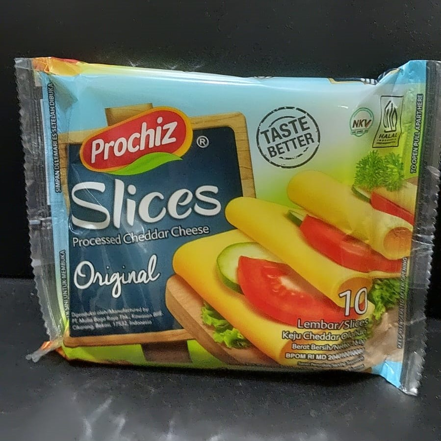 

Prochiz Slices Keju Lembaran 10pcs 170gr