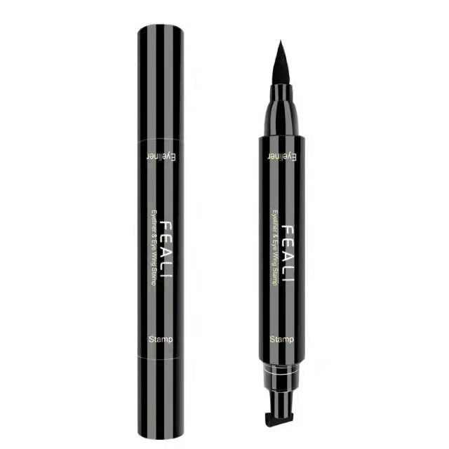 READY FEALI Eyeliner Stamp 2in1 Waterproof Liquid Duo Eyeliner Wing With Stamp | ORIGINAL