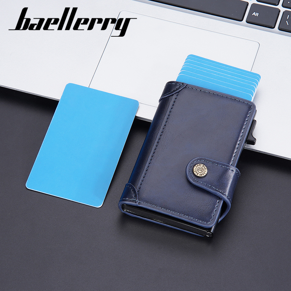 BAELLERRY K9211 Dompet Kartu Pria Bahan Kulit PU Leather Premium WATCHKITE WKOS