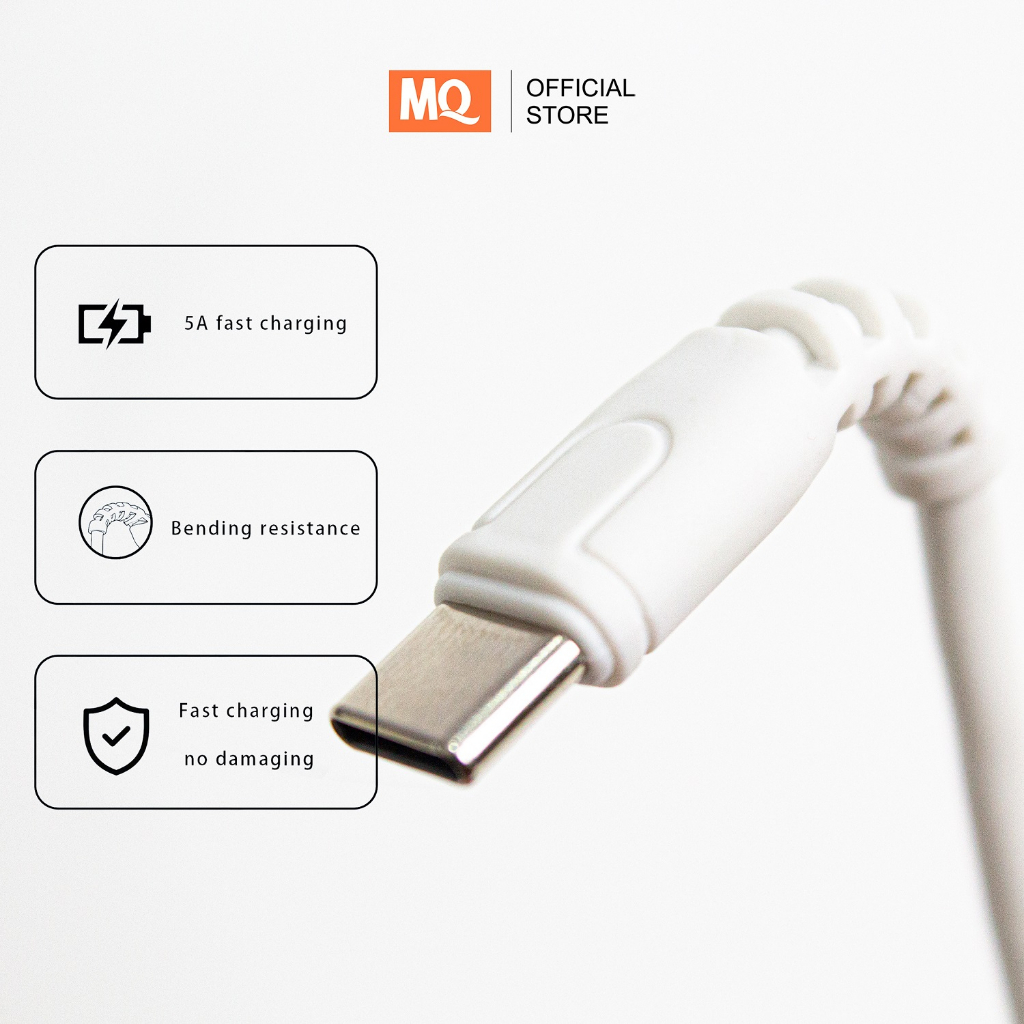 [PAKET GROSIRAN] MQ 12 Pcs USB Kabel Type-C Quick Charge