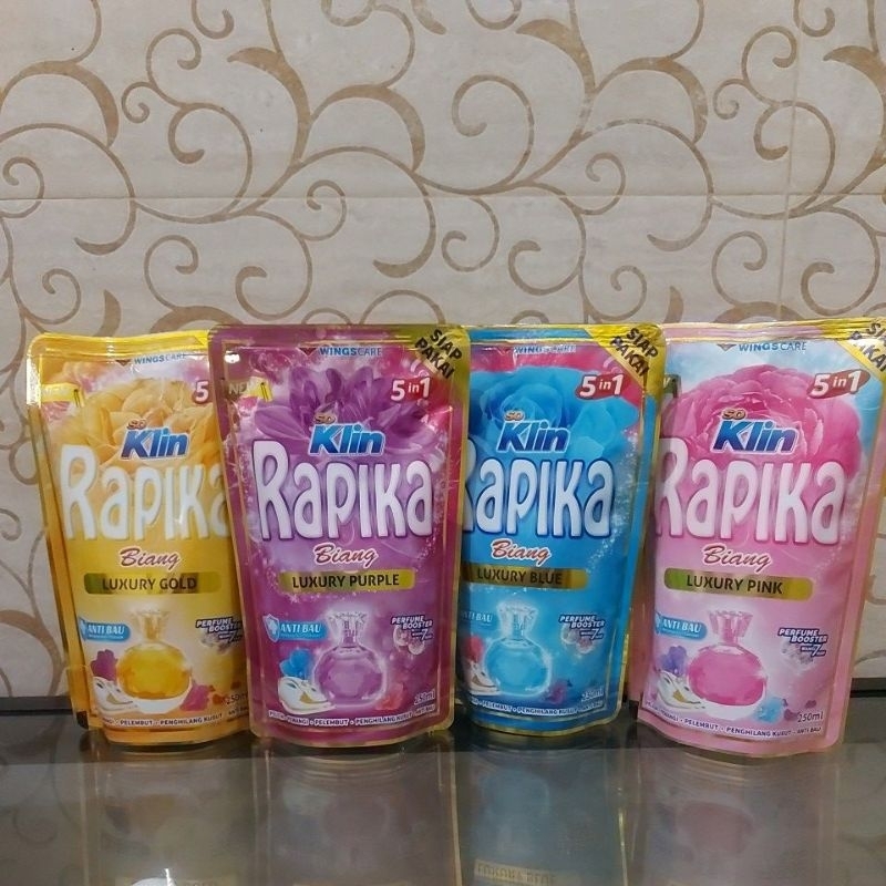 Rapika Biang 5 in 1 250 ml Pelicin Pakaian