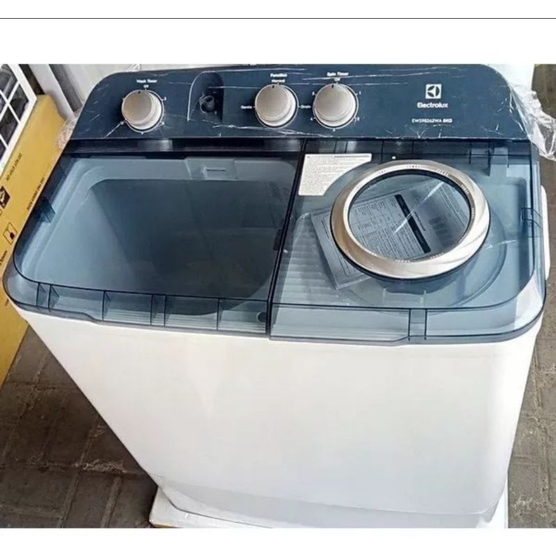 mesin cuci 12 kg electrolux 2 tabung ews13262