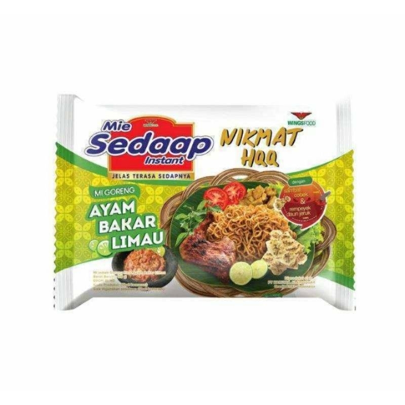 

sedaap goreng ayam bakar limau 89 g