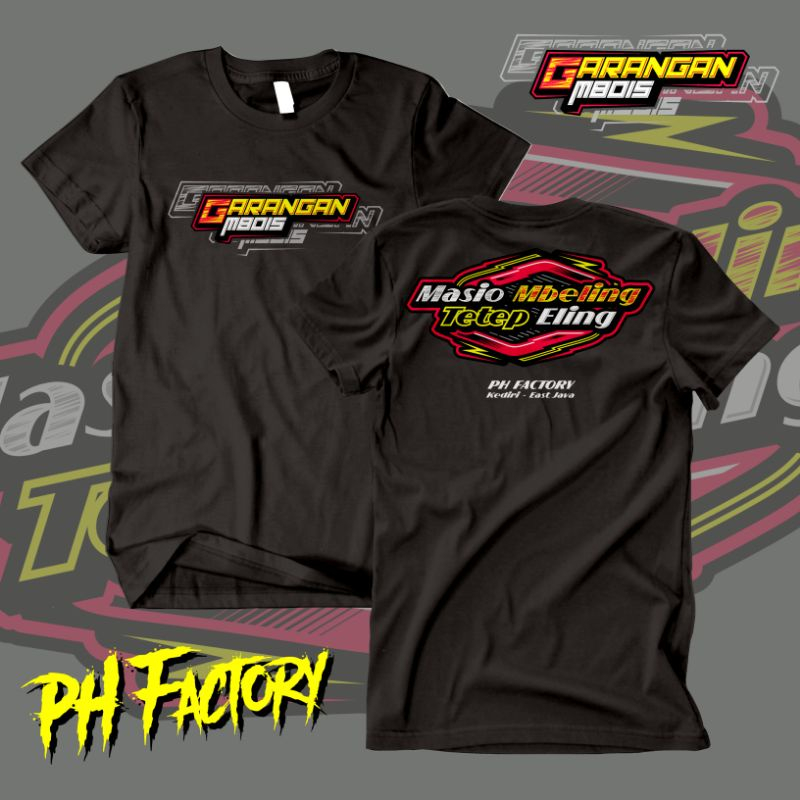 KAOS GARANGAN MBOIS KATA KATA TERBARU/KAOS KATA JAWA LUCU UNIK/KAOS DISTRO UNISEX