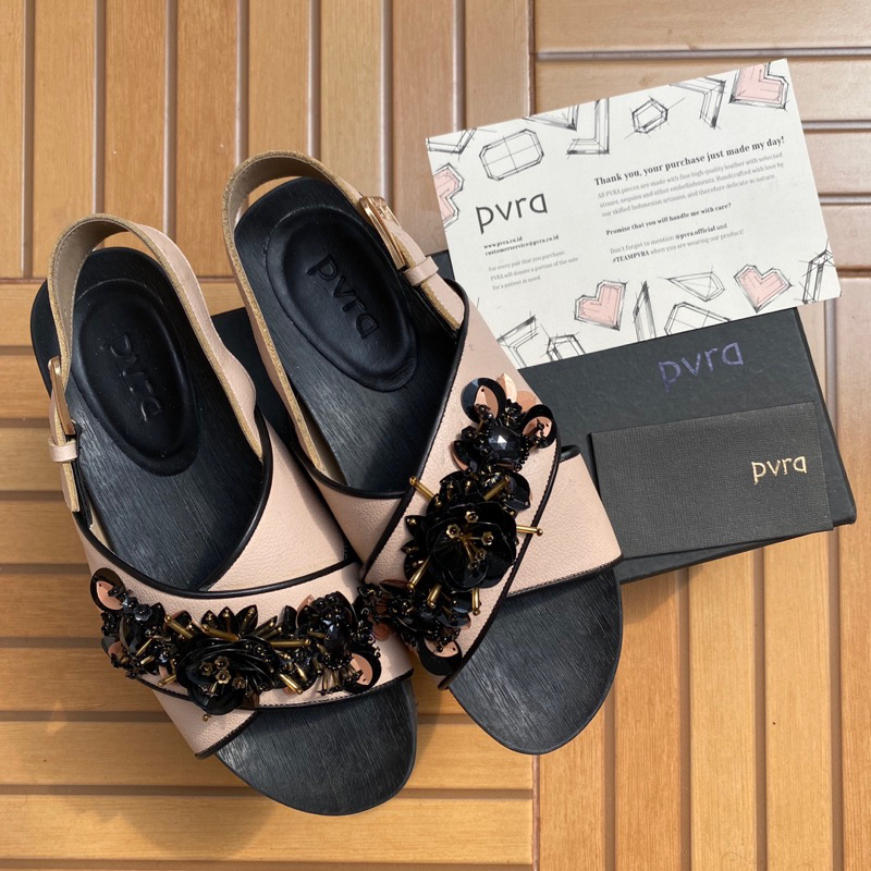 PVRA CAVVAMI PINK NUDE BLACK SIZE 39