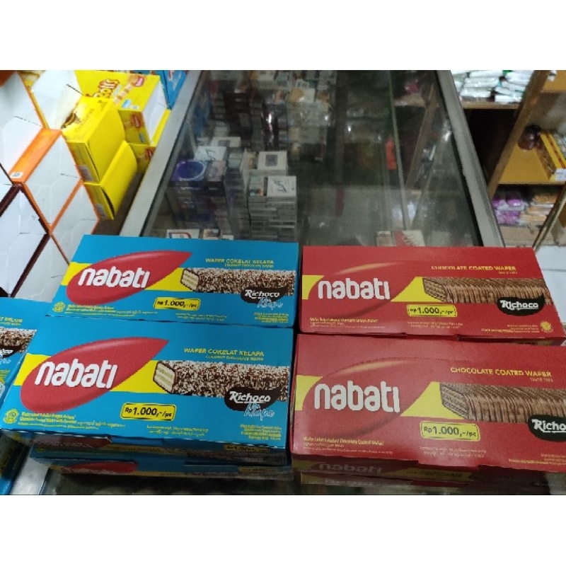 

Nabati wafer salut box isi 12pcs