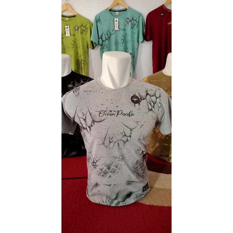 kaos pria op baju kaos ocean pacific laki laki murah original