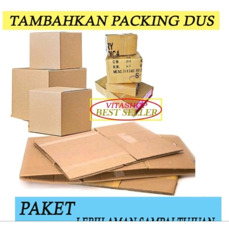 

KARDUS TAMBAHAN PENGAMAN PACKING PAKET