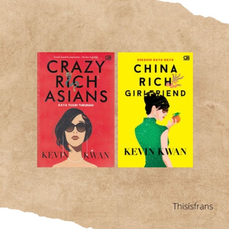 

(PRELOVED) CRAZY RICH ASIAN &CHINA RICH GIRLFRIEND by KEVIN KWAN