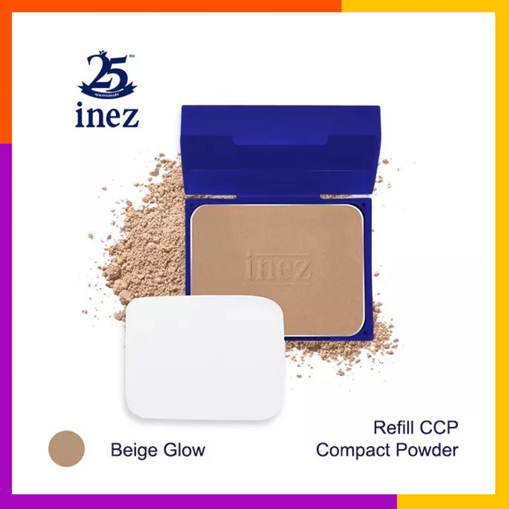 REFILL Inez Cosmetics Compact Powder / Bedak BPOM