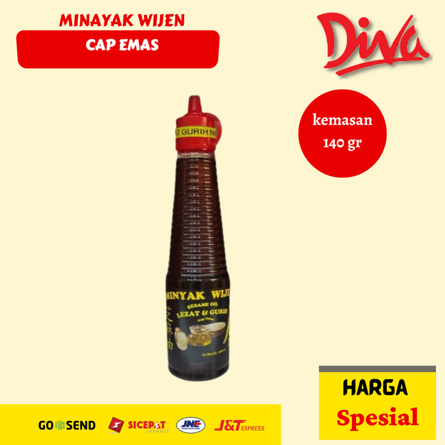 

Minyak wijen CAP EMAS 140 GR