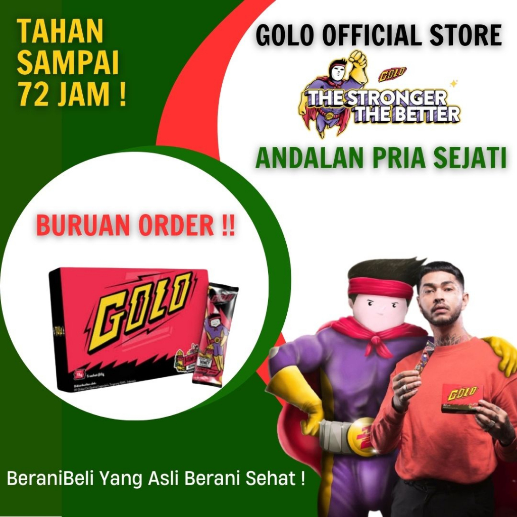 

Stamina Drink GOLO Ginseng Minuman Kesehatan HALAL BPOM