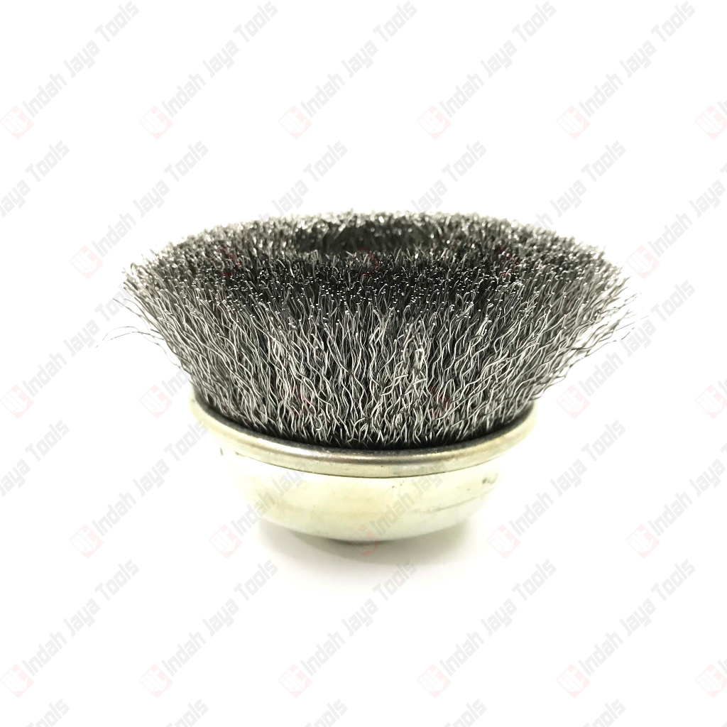 MIG Sikat Kawat Mangkok 3&quot; Cup Brush Gerinda Tangan M10