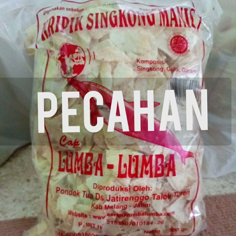 

Keripik Kripik Singkong Pecahan Lumba Lumba l Manis l Asin l 750g s/d 900 gr