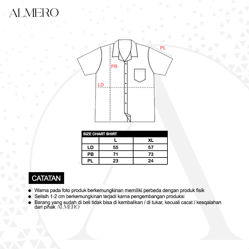 Almero Casual Shirt Merville Black