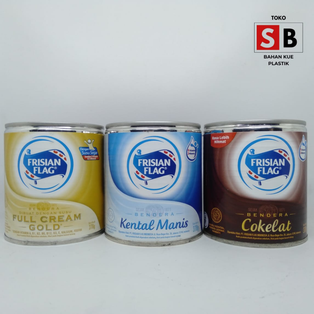 

SUSU KENTAL MANIS BENDERA FRISIAN FLAG KALENG 370 gr