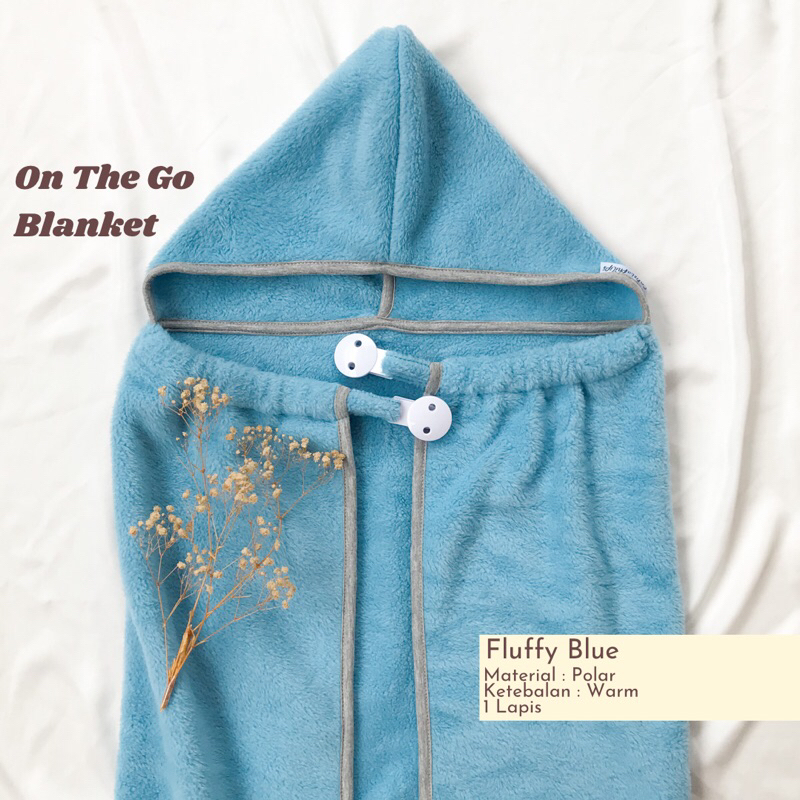 On The Go Blanket Tebal Warm Series Calistaphilips | Selimut Bayi Tebal | Selimut Hangat G5