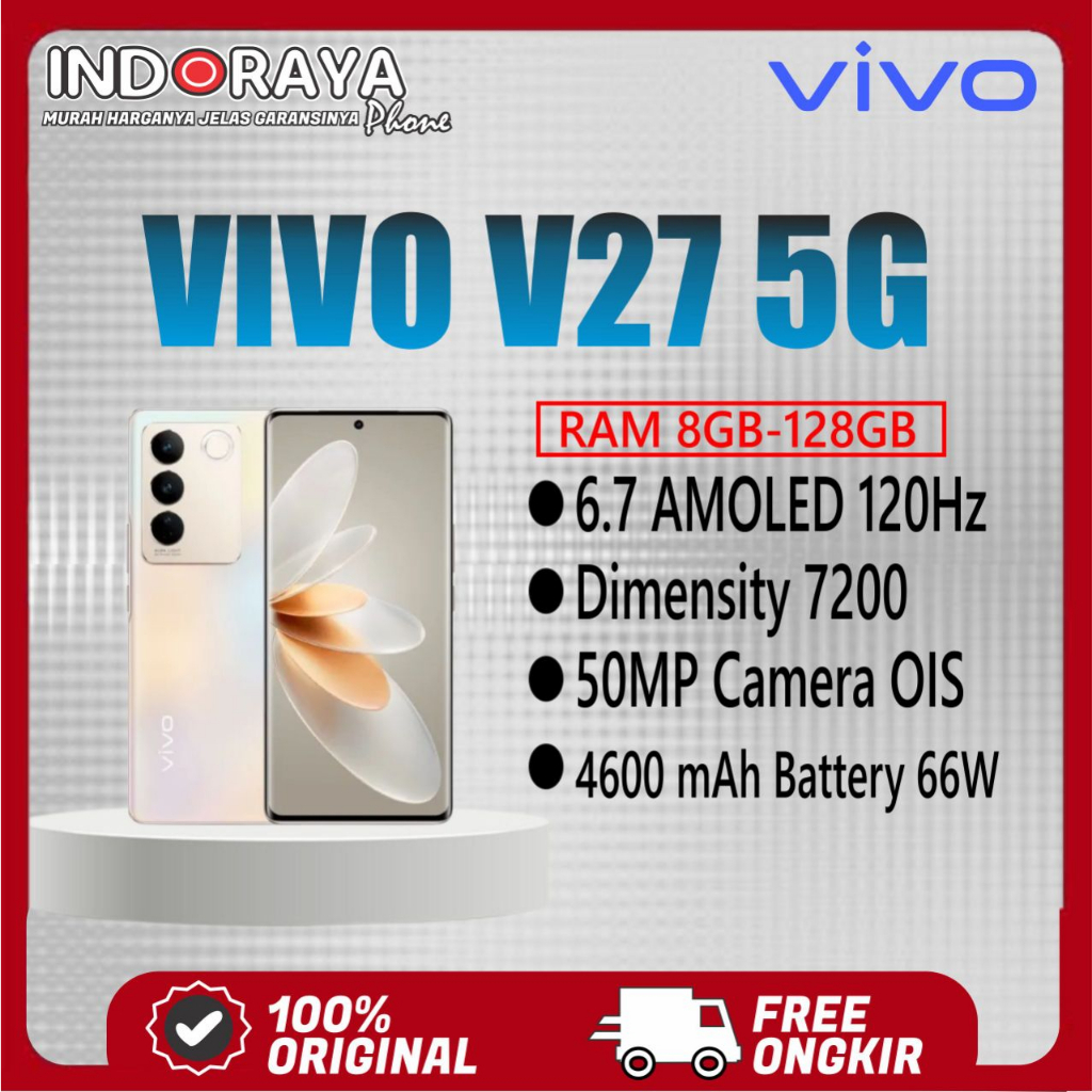 VIVO V27 5G | 12GB / 256GB | 12/256 GB | V 27 - Garansi Resmi