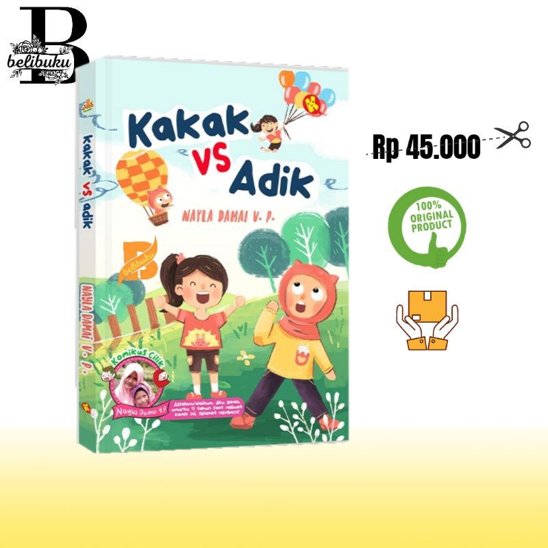 Komik kakak vs adik AlKautsar komik anak muslim