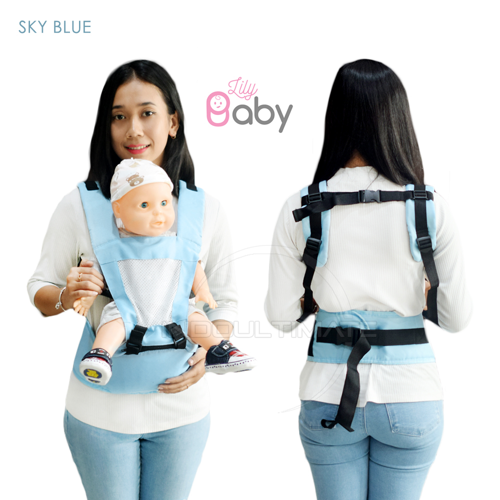 5in1 Gendongan Depan Model Terbaru GBSS-820 Hipseat Baby Gendongan Bayi Depan LILY BABY Gendongan Anak Depan Multifungsi Gendongan Anti Capek Baby Carrier Gendongan Multifungsi Gendongan Samping Gendongan Depan Bayi