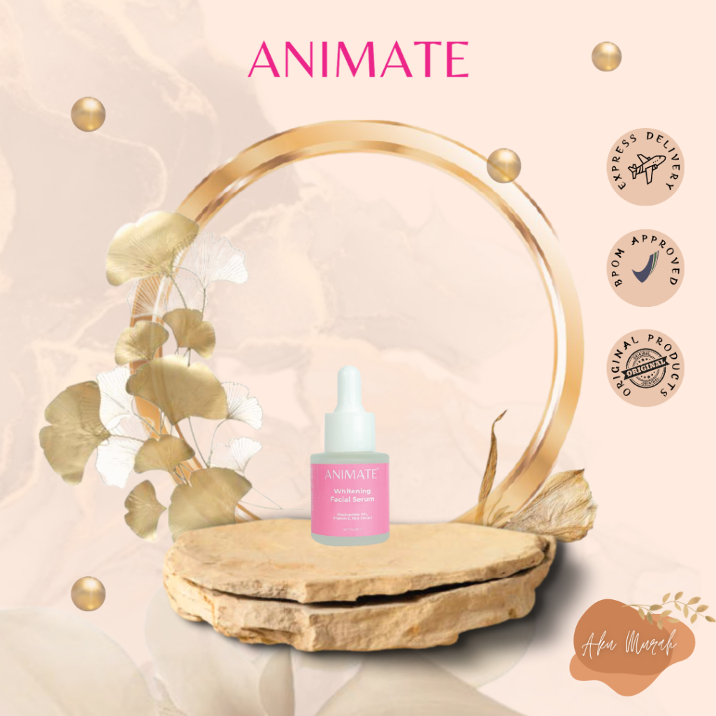 ✨ AKU MURAH ✨ ANIMATE Whitening Facial Serum 20 ml - ORIGINAL