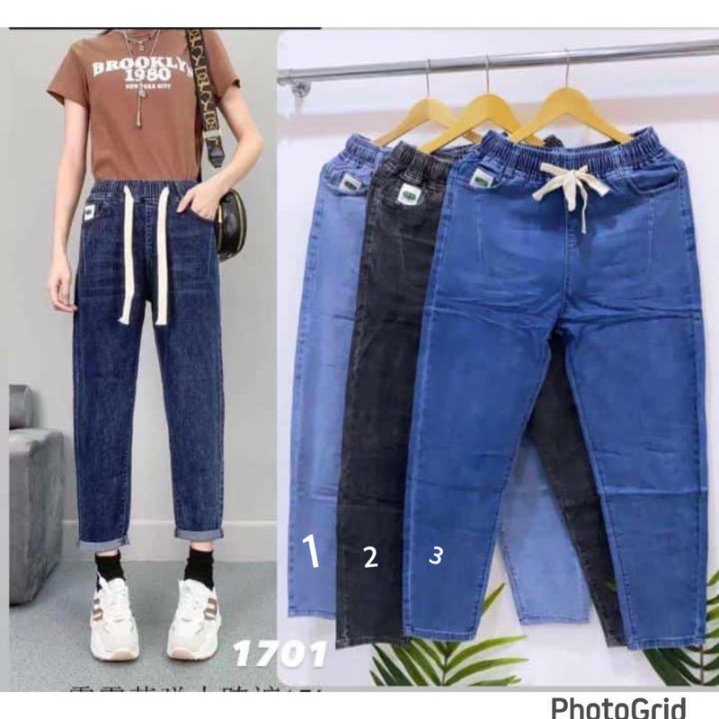 celana jeans jogger import premium