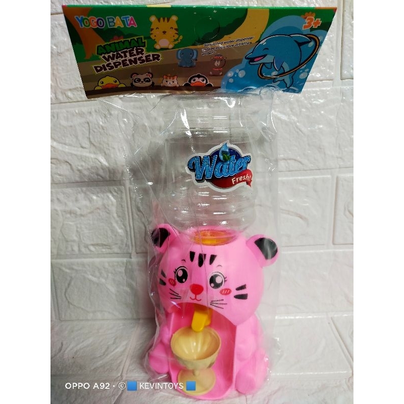 YK 146 MAINAN ANAK EDUKASI WATER DISPENSER CAT (KTG) SUPER LUCU / MAINAN DISPENSER ANIMAL BENTUK KUCING LUCU satuan