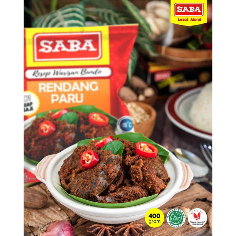 

Saba Rendang Paru 400gr