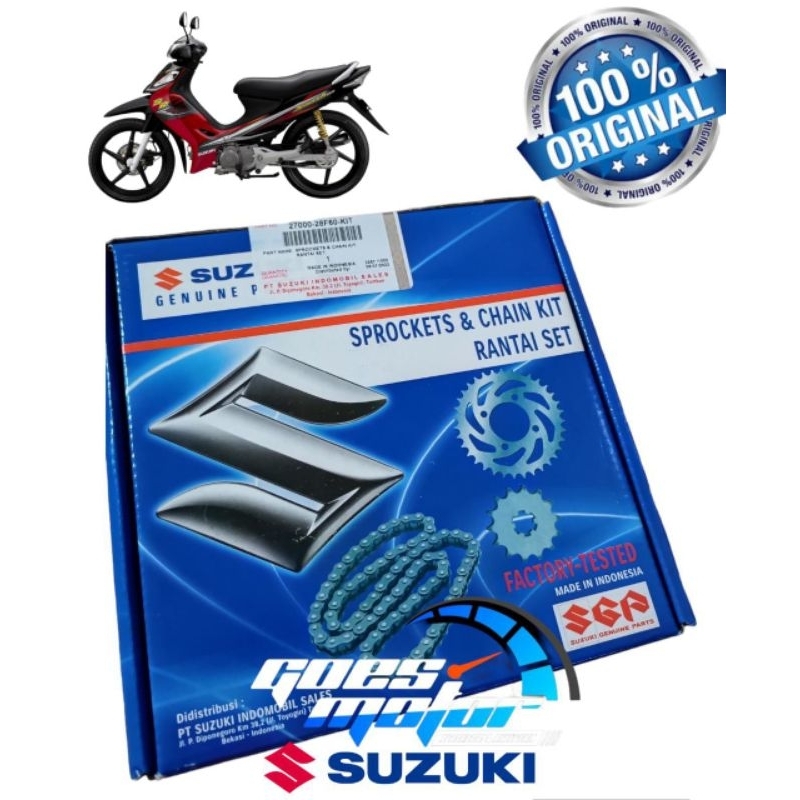 GIR SET RANTAI RODA SMASH NEW /SMASH TITAN ORIGINAL SGP 100%